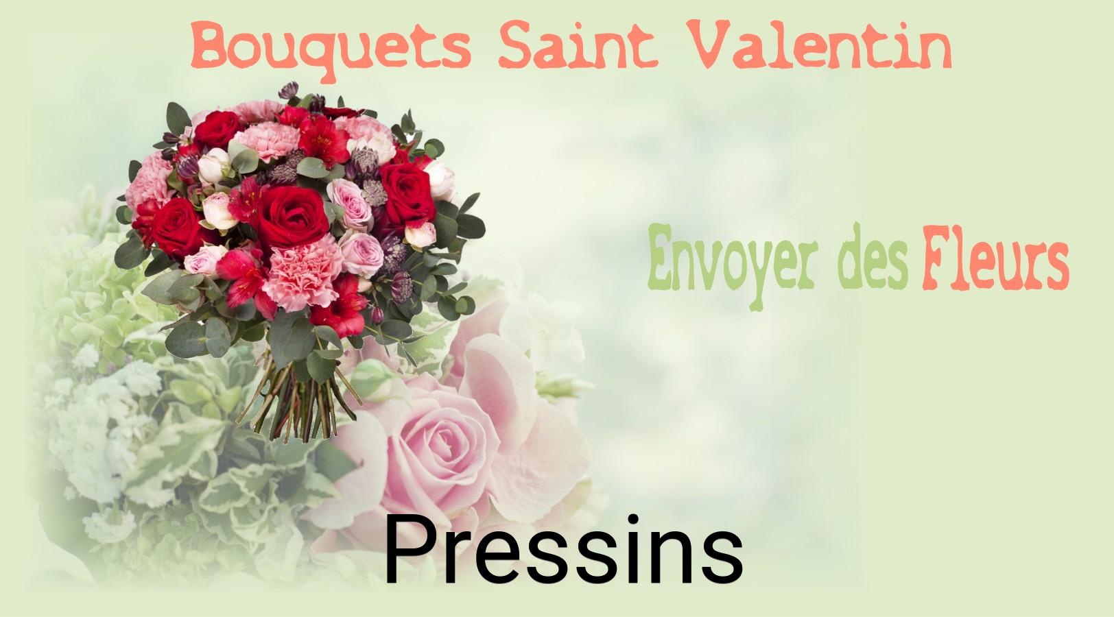 Roses de Saint-Valentin livrées à Pressins