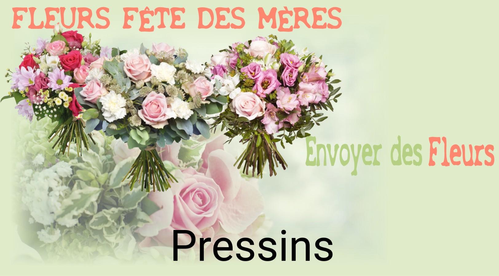 Bouquet de Fête des Mères livré à Pressins